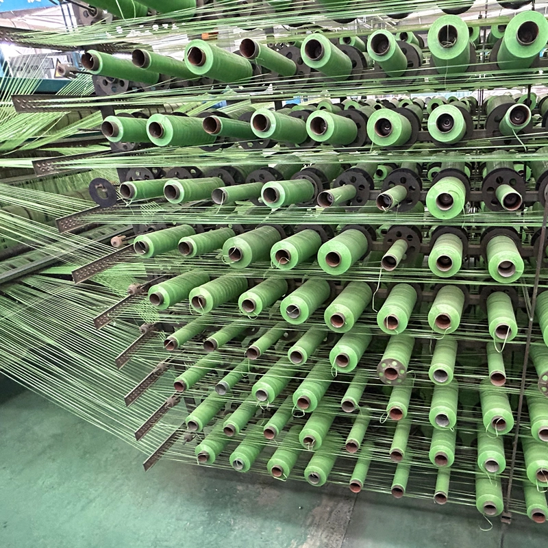 Special green plastic flat wire woven geotextile for environmental protection ls
